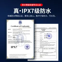 纽曼蓝牙耳机挂耳式【可水洗】跑步骑行运动耳机